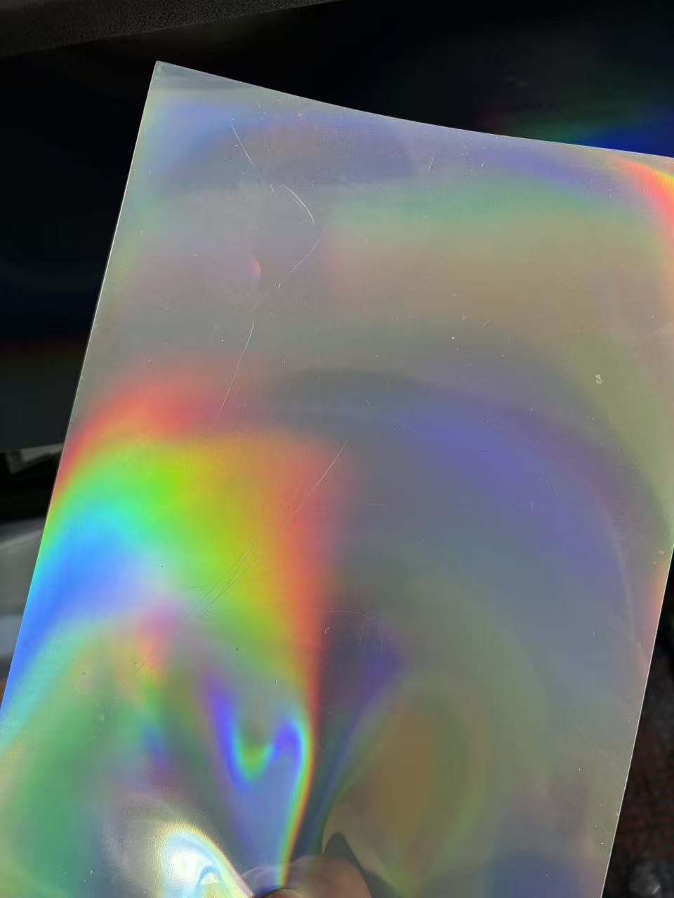 PVC Foil for Full-Face Foil Cards | Metallic & Holographic PVC Sheet