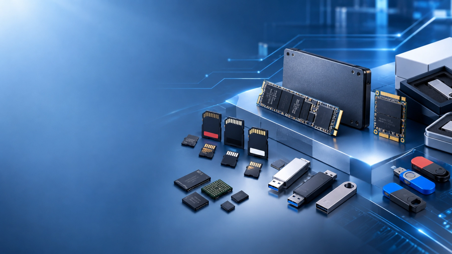 Memory & Storage Solutions for Reliable Data Storage and Embedded Applications