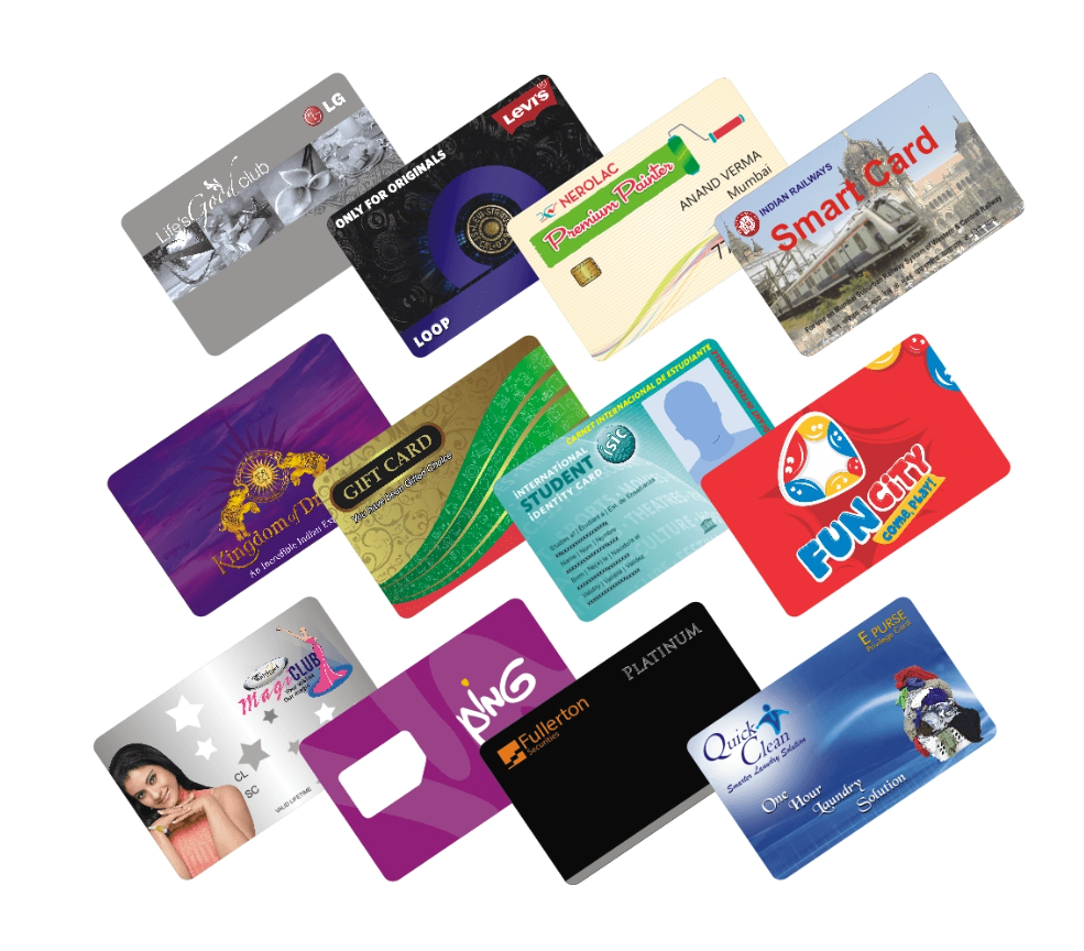 High Quality Custom Chip Cards – Contact, NFC & RFID Smart PVC Cards