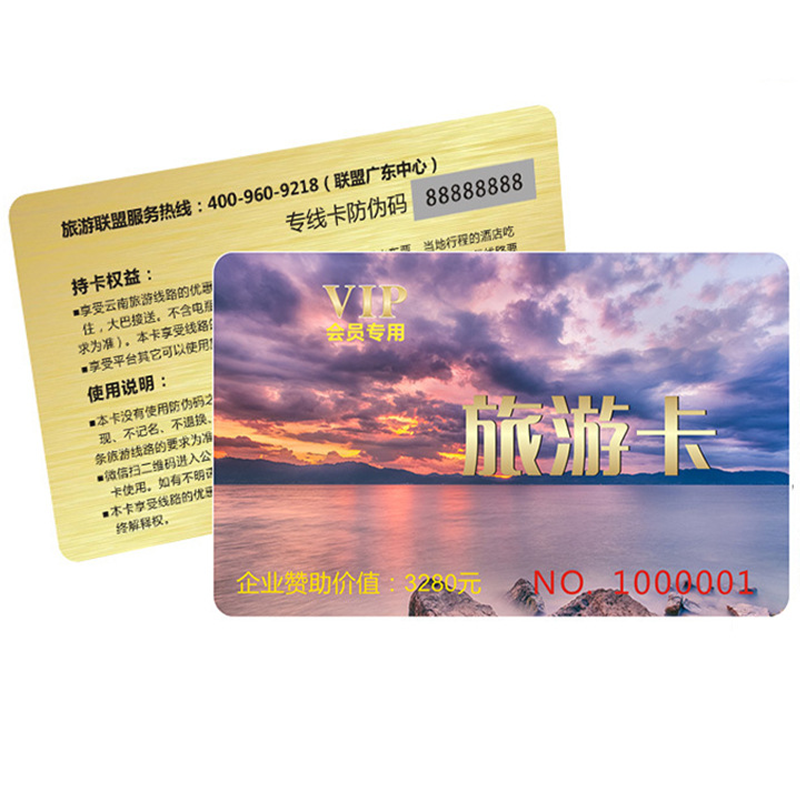 Club/Health Center/Shop/VIP Membership Regular Insurance PVC Card