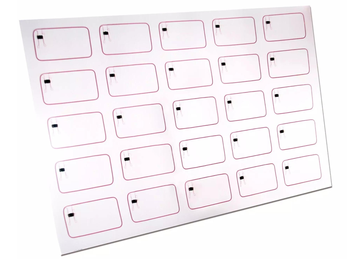 13.56MHz HF RFID PVC Inlay for Smart Card Manufacturing